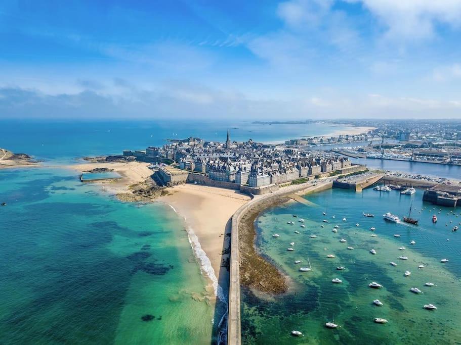 Petite Maison Situee Entre Saint-Malo Et Cancale Eksteriør billede